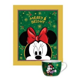 Egan Set Minnie con plaid 130 × 160 cm e tazza da 520 ml