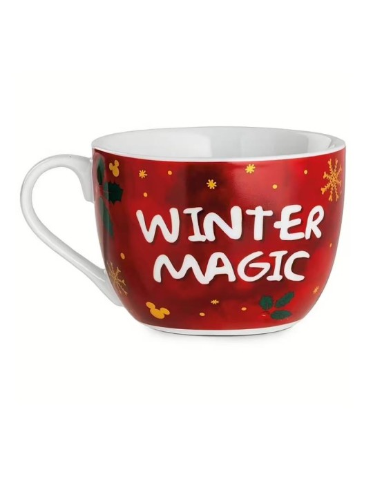 Tazza Colazione Mickey Mouse Winter Magic Egan...