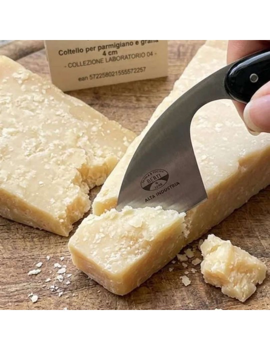 Coltello per Parmigiano e Grana Lama 4 cm...