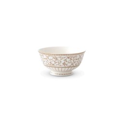 Pozzi Milano Set di 2 ciotole Golden in porcellana Ø 11 cm