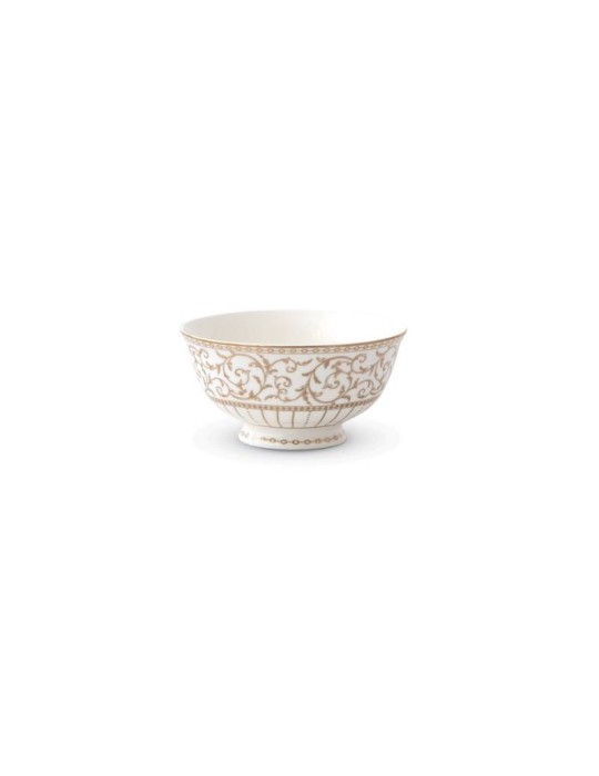 Pozzi Milano – Set 2 Ciotole in Porcellana Ø 11 cm Collezione Golden con Color Box