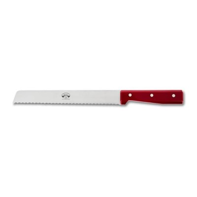 Coltellerie Berti – Coltello da Pane Rosso con Lama...