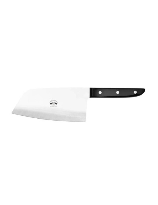 Coltellerie Berti – Coltello Tou Nero da Cucina e Taglio a Dondolo (Collezione Alta Industria Laboratorio 01)