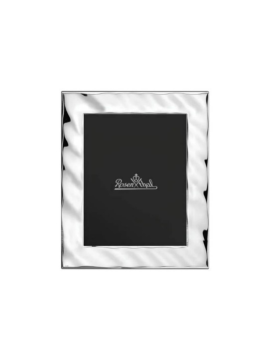 Rosenthal – Portafoto in Argento 13x18 cm a Bordatura Larga (Collezione Sequenze – Linea Vibration)