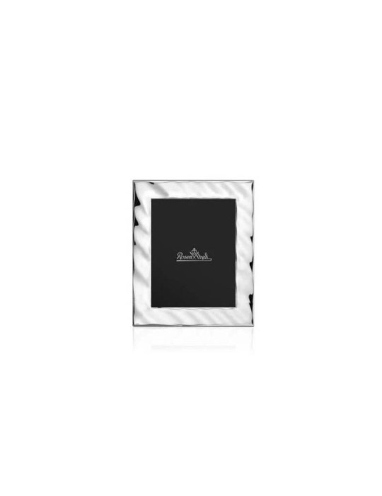 Rosenthal – Portafoto in Argento 9x13 cm a Bordatura Larga (Collezione Sequenze – Linea Vibration)