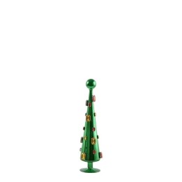 EDG Abete verde smeraldo con pietre colorate alto 34 cm