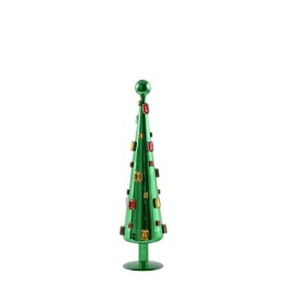 EDG Abete verde smeraldo con pietre colorate alto 45 cm