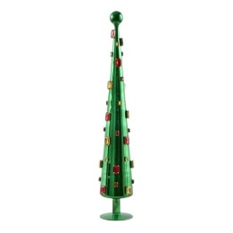 EDG Abete verde smeraldo con pietre colorate alto 61 cm