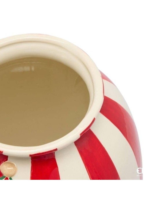 Vaso in Ceramica con Cavallo da Giostra H33 D24...