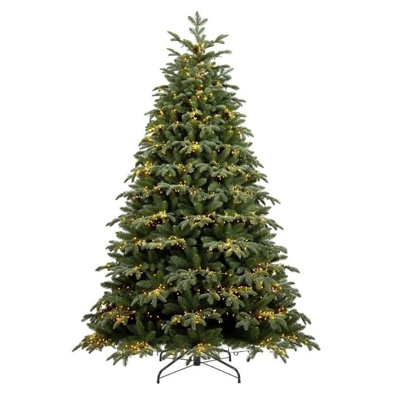Albero di Natale Venice 240 cm con 8000 LED Luce Calda - Flora