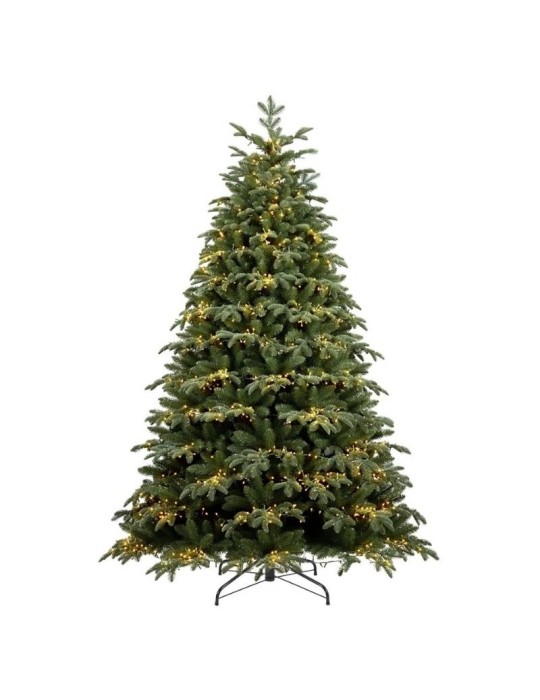 Albero di Natale Venice 240 cm con 8000 LED Luce Calda - Flora
