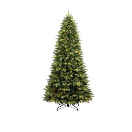 Flora Albero di Natale Utah 210 cm 300 LED