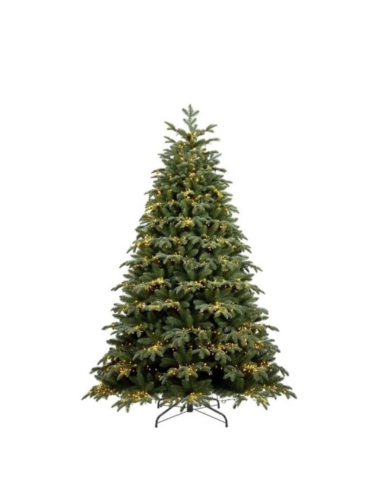 Albero di Natale Artificiale Venice H 180 cm con 5000 Micro LED Integrati – Flora