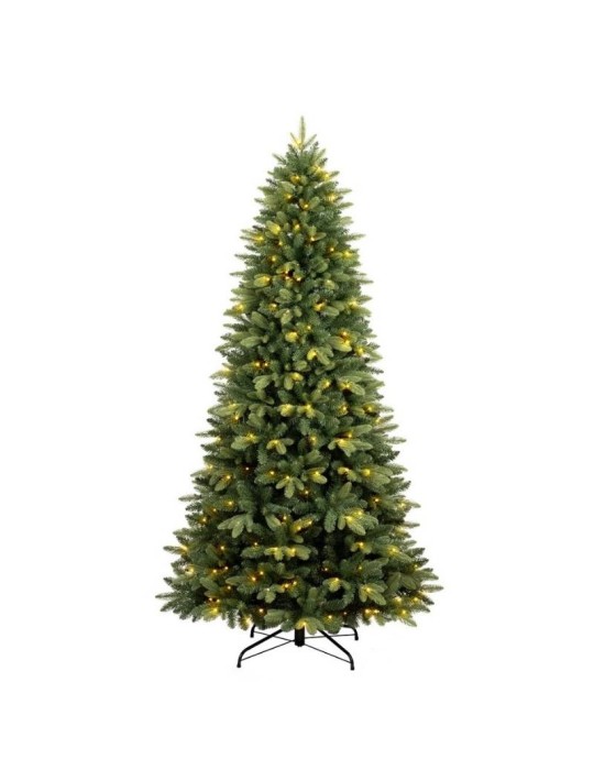 Albero di Natale Slim Utah H 240 cm con 500 Micro LED Integrati – Flora