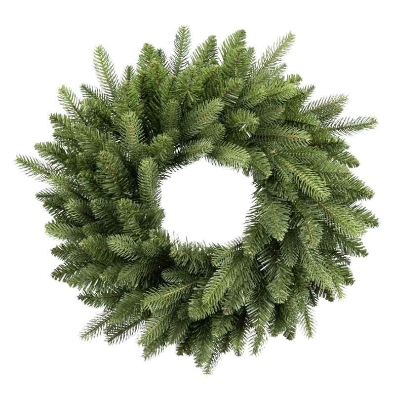 Ghirlanda Corona di Pino Artificiale Ø 45 cm con 102 Rami – Flora