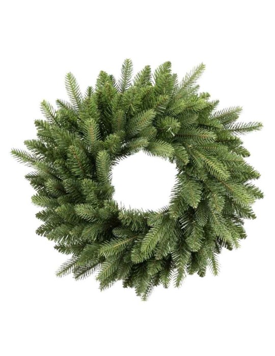 Ghirlanda Corona di Pino Artificiale Ø 45 cm con 102 Rami – Flora