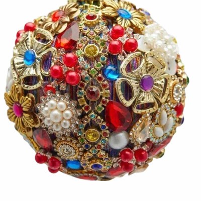 Sfera Decorativa con Perline e Gioielli Supreme EDG Enzo... 2