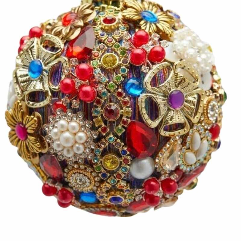 Sfera Decorativa con Perline e Gioielli Supreme...