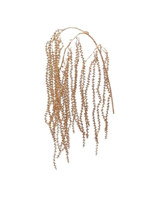Ramo Cadente Decorativo Olis Glitterato Gold EDG Enzo De Gasperi H 110 cm