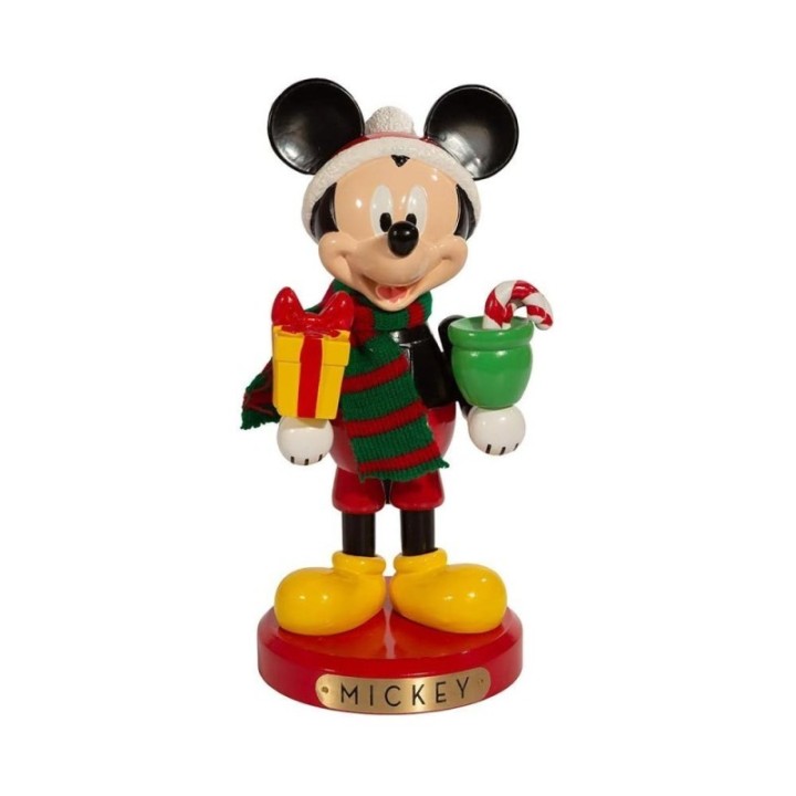 Christmas Inspirations Schiaccianoci Topolino con regalo