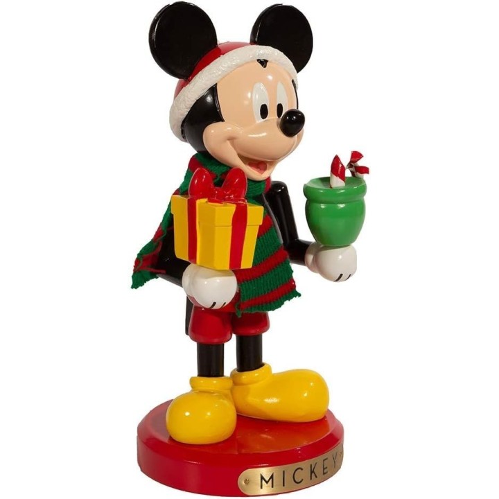Christmas Inspirations Schiaccianoci Topolino con regalo