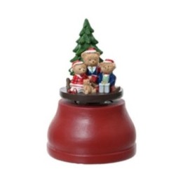 Kaemingk Carillon famiglia di orsetti alto 18 cm