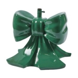 EDG Base a fiocco per albero verde lucida alta 57 cm
