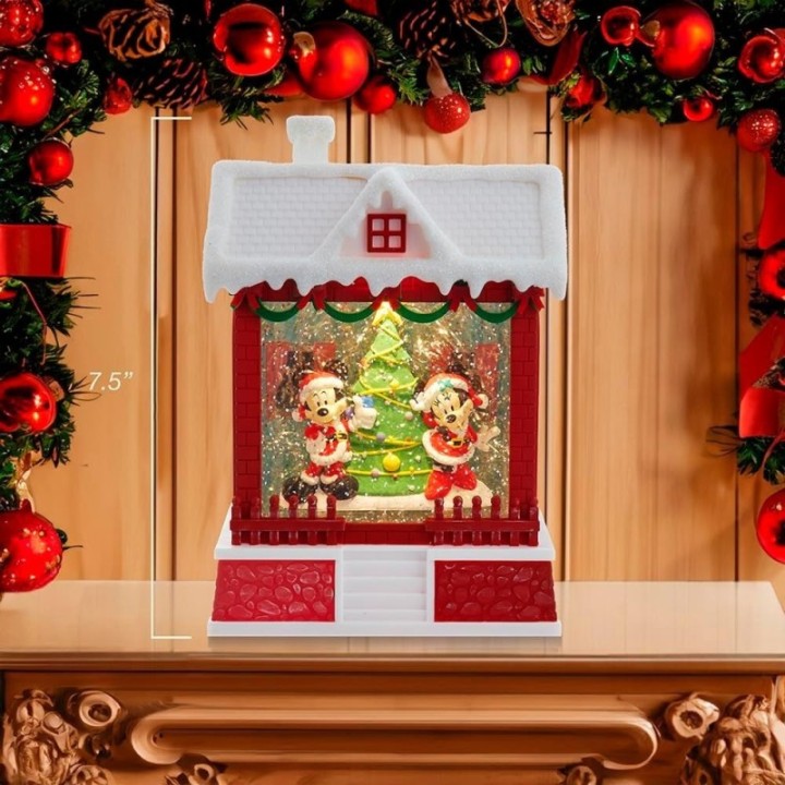 Christmas Inspirations Casetta musicale Topolino Minnie