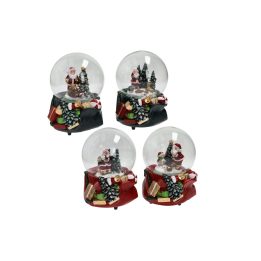 Brandani Carillon palla di neve Santa Claus in poliresina 14,5 cm