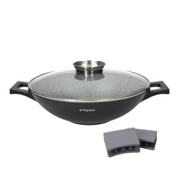 Tognana - Wok Ambiziosa 2m 32 cm con coperchio aroma più presine