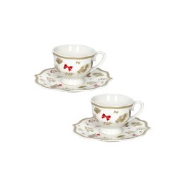 Brandani Tazzine caffè Treschic set 2 pezzi in new bone china