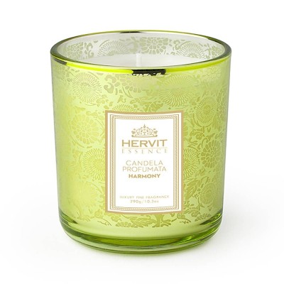 Hervit - Candela profumata Harmony 290 gr 8x10 cm