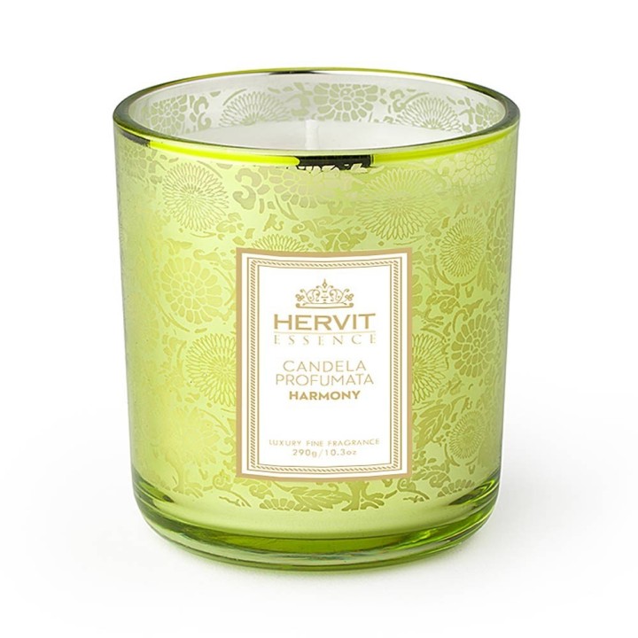Hervit - Candela profumata Harmony 290 gr 8x10 cm