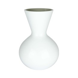 Venini Vaso Idria lattimo e talpa alto 36 cm
