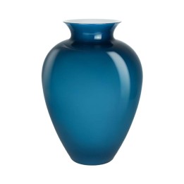 Venini Vaso Labuan orizzonte e lattimo alto 38,5 cm