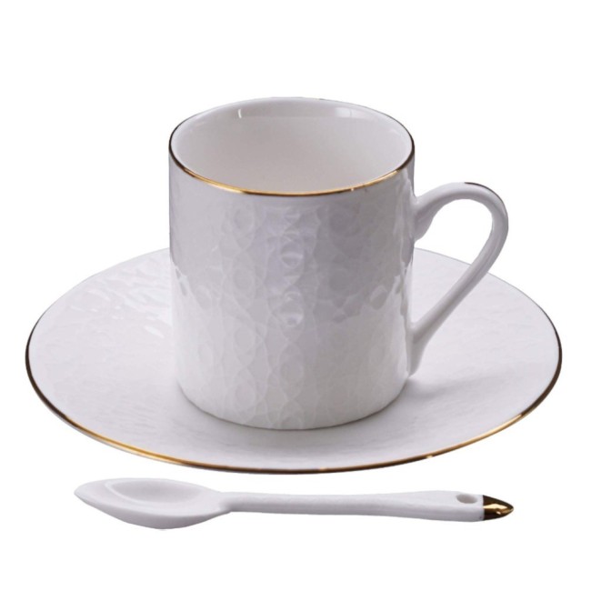 nippon white filo oro set espresso 18 pezzi 1/6