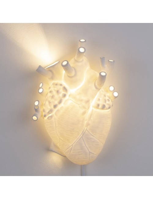 Heart Lamp – Lampada da Parete Anatomica di Design Marcantonio per Seletti