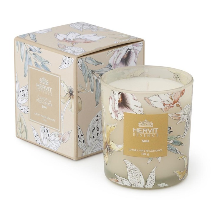 Hervit Creations Candela profumata Blooms Sun 150 g