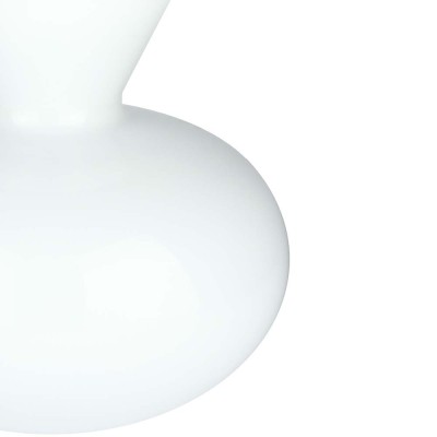 Vaso Idria Venini Lattimo e Talpa H27 cm in Vetro di... 2