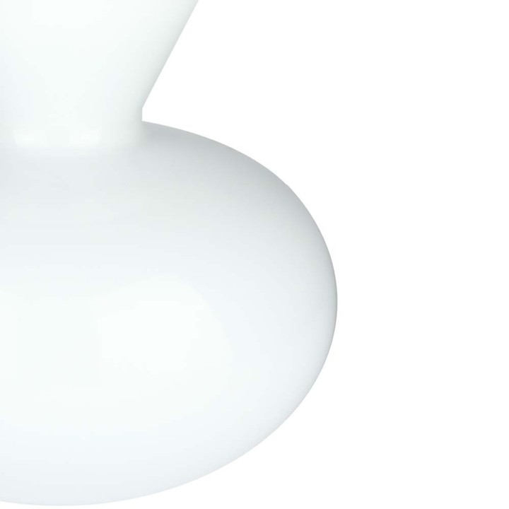 Venini Vaso Idria lattimo e talpa alto 27 cm