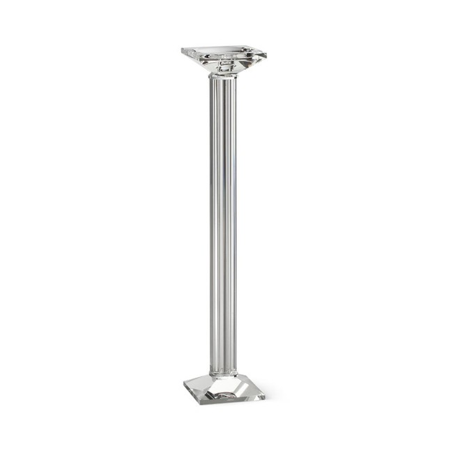 PORTACANDELA CRISTALLO COLONNA 46CM
