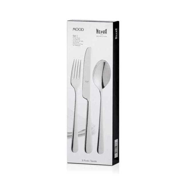 Mepra il posto tavola set 3 posate acciaio inox 1 persona Mepra il posto tavola set 3 posate acciaio inox 1 persona