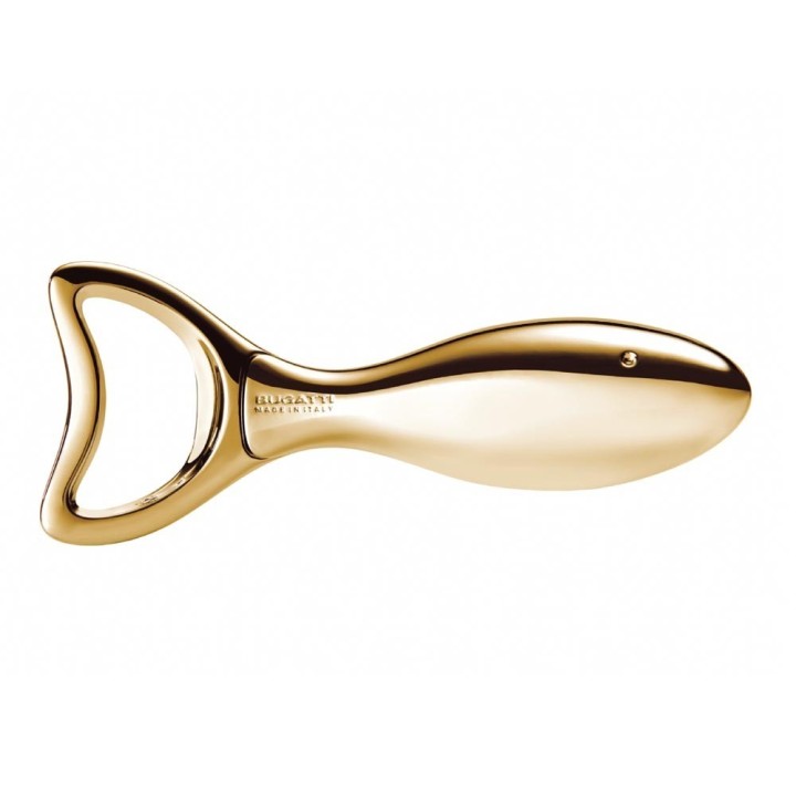 Bugatti Apribottiglie Lino con finitura oro 24 kt