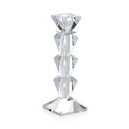 Emò Italia Candeliere poligonale Ghiaccio alto 22 cm