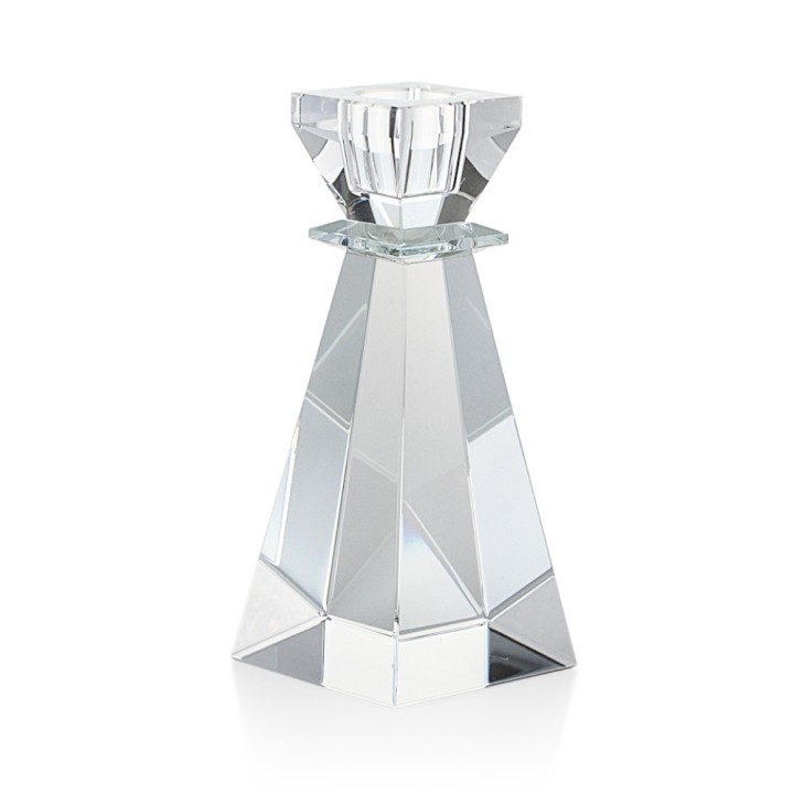 Emò Italia Candeliere medio trasparente alto 14,5 cm