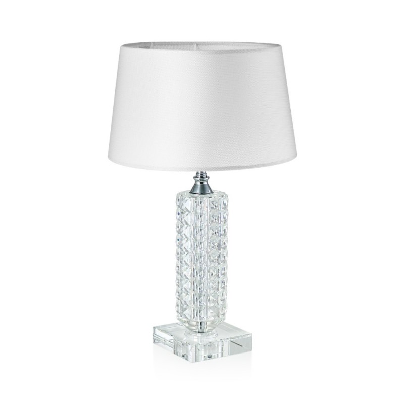 Lampada con Base Cilindrica Emò Italia Collezione Ghiaccio 46 cm