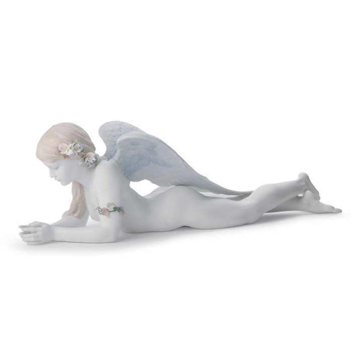Lladró Statua Angelo bellissimo alta 13 cm