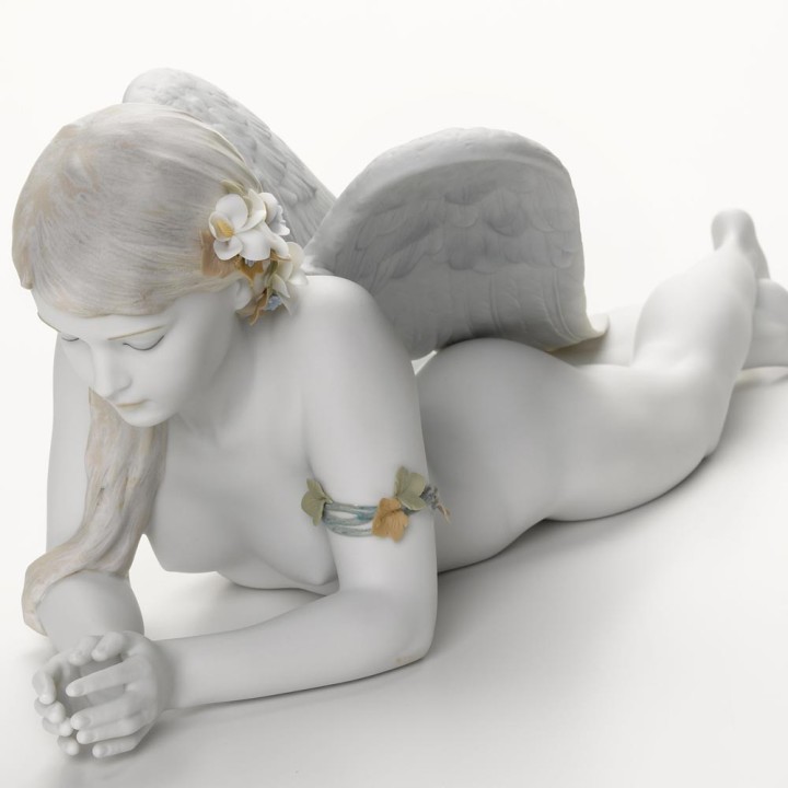 Lladró Statua Angelo bellissimo alta 13 cm