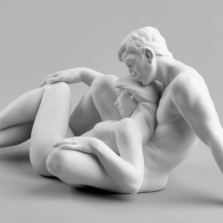Lladró Statua Un momento eterno alta 27 cm