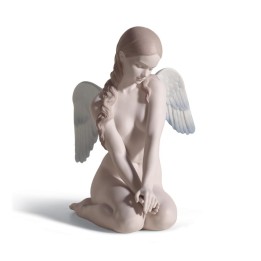 Lladró Statua Angelo Bello alta 20 cm